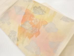 花器模様織出し名古屋帯